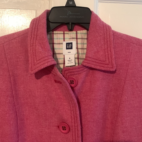 Gap dusty rose wool blazer - Picture 2 of 6